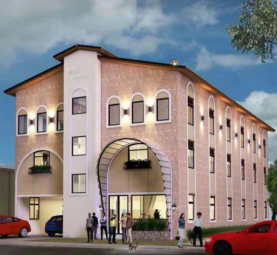 Hotel Americano Garapan Bagian luar foto